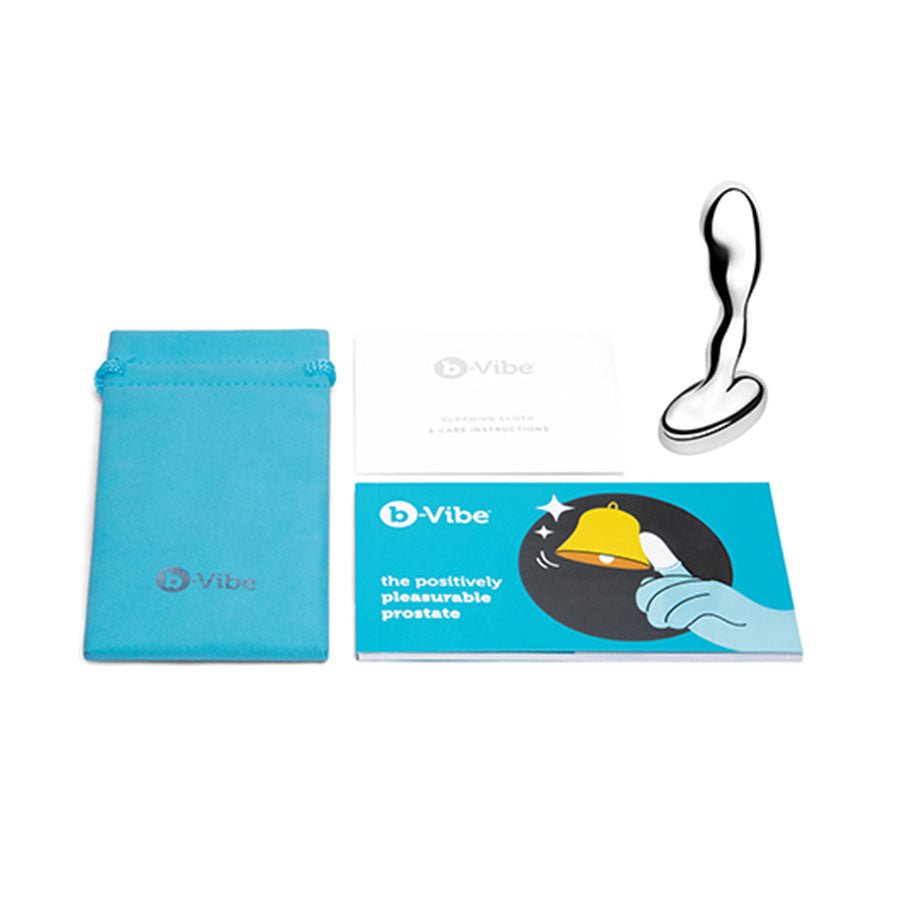 Stainless Steel Prostate Plug by B-Vibe、mySite、bottomscart