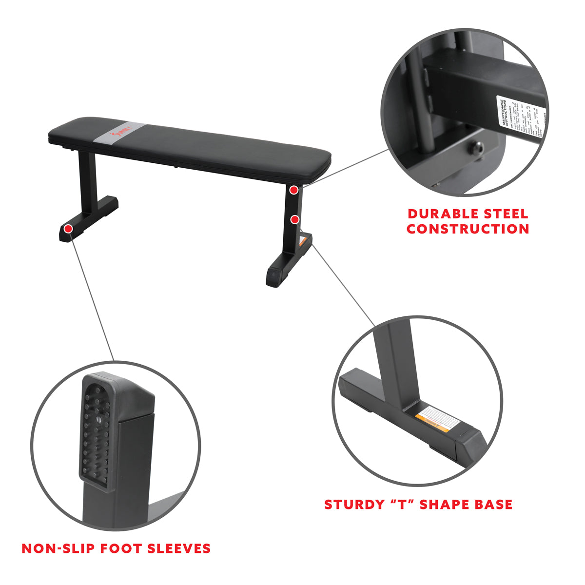  Flat Utility Weight Bench | Sunny Strength™、mySite、ghnorth