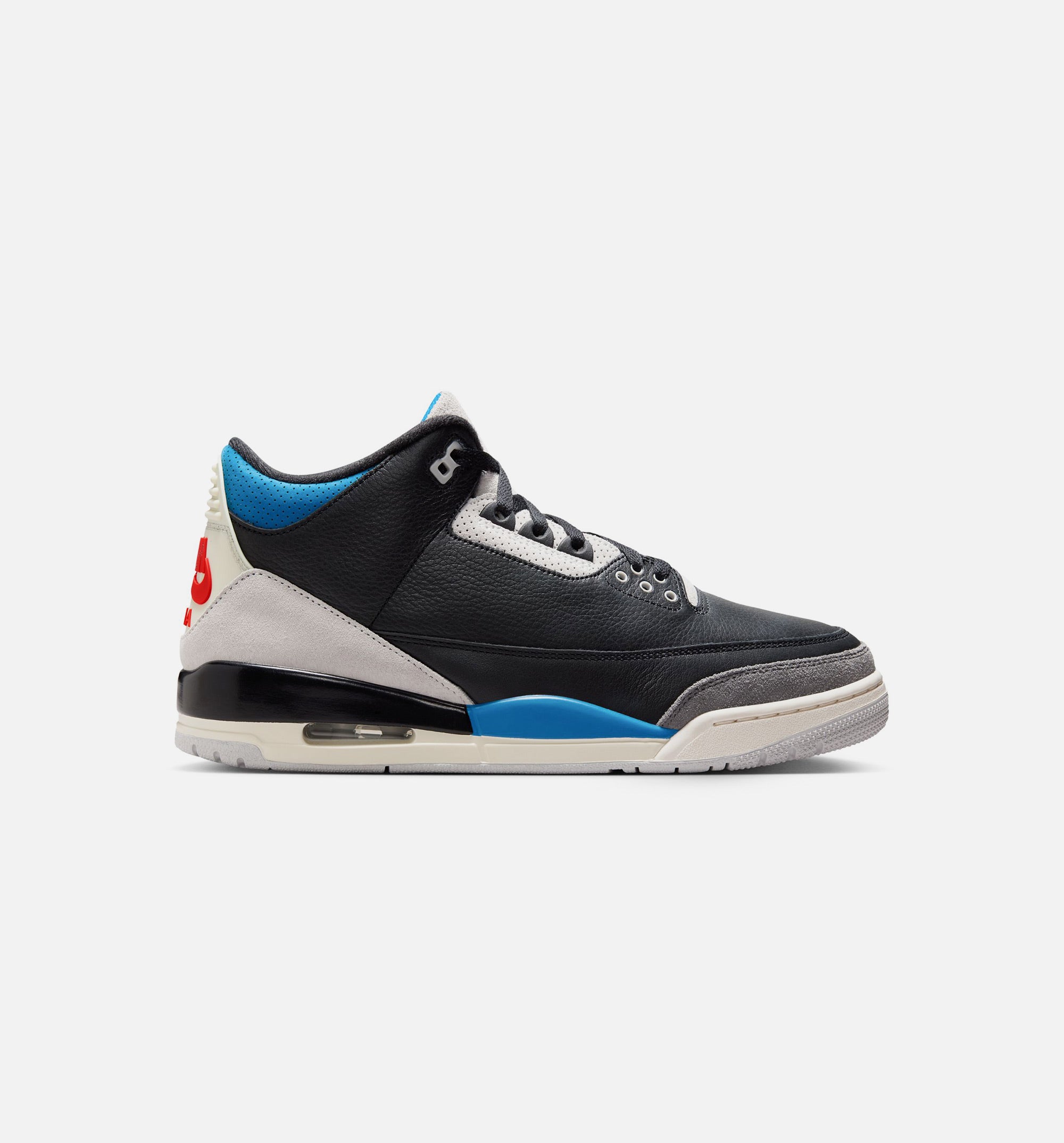 Air Jordan 3 Retro OG Rare Air Mens Lifestyle Shoe - Black/Chile Red/Neutral Grey Free Shipping、mySite、dreamappss