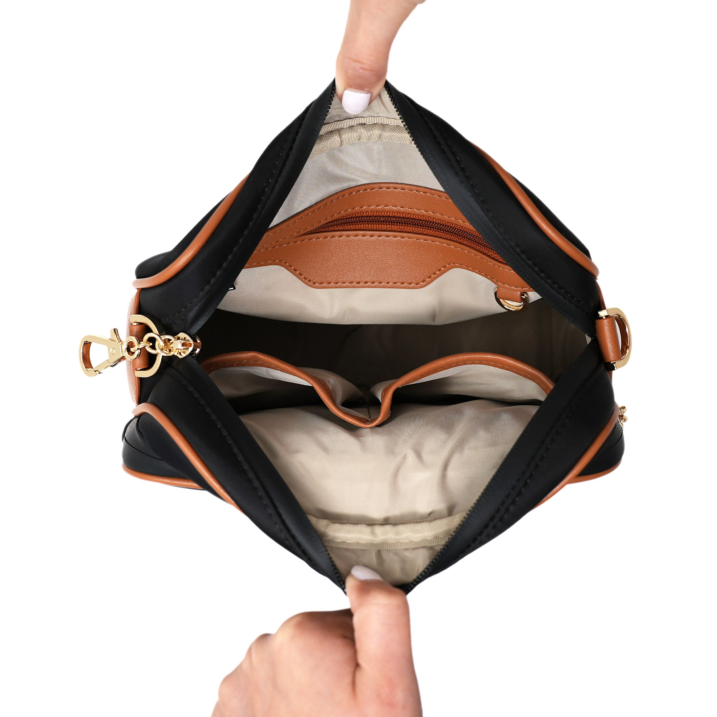 Crissy Full Crossbody with Locking Clasps Strap、mySite、garagedoors4me