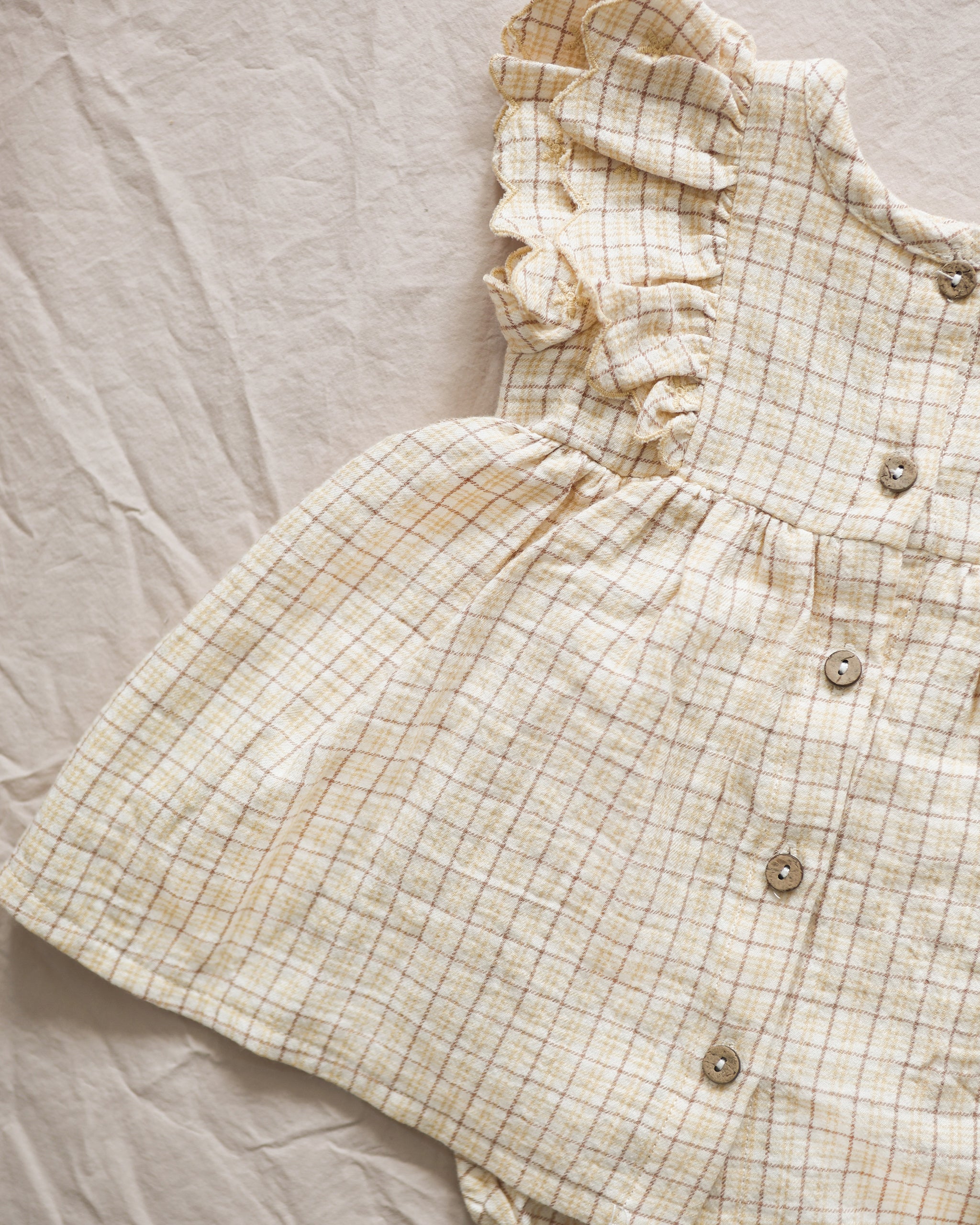  Alina Dress || Yellow Plaid、mySite、layawaytickets