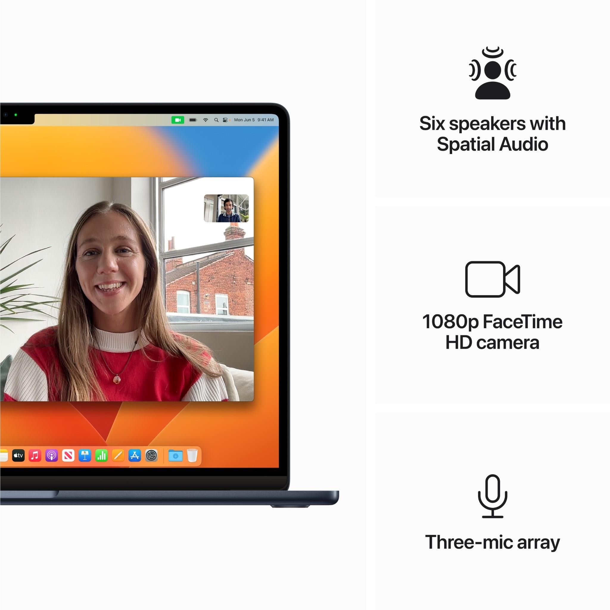 Apple MacBook Air 15-inch with M2 Chip, 512GB SSD (Midnight)2023、mySite、camillekostekn