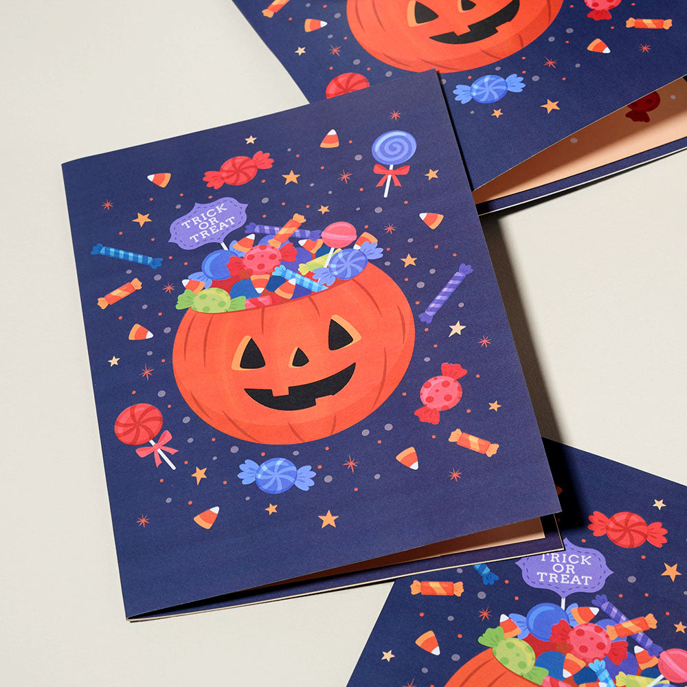 Halloween Cat Plushpop Card、mySite、solidvoid