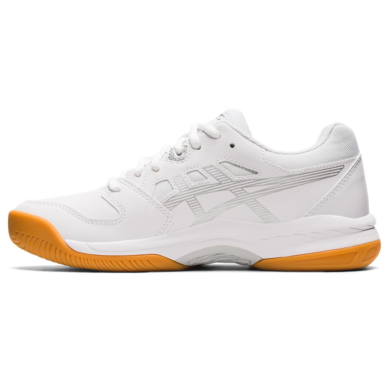 Asics Gel Renma Women's Indoor Court Shoe (White/Pure Silver)