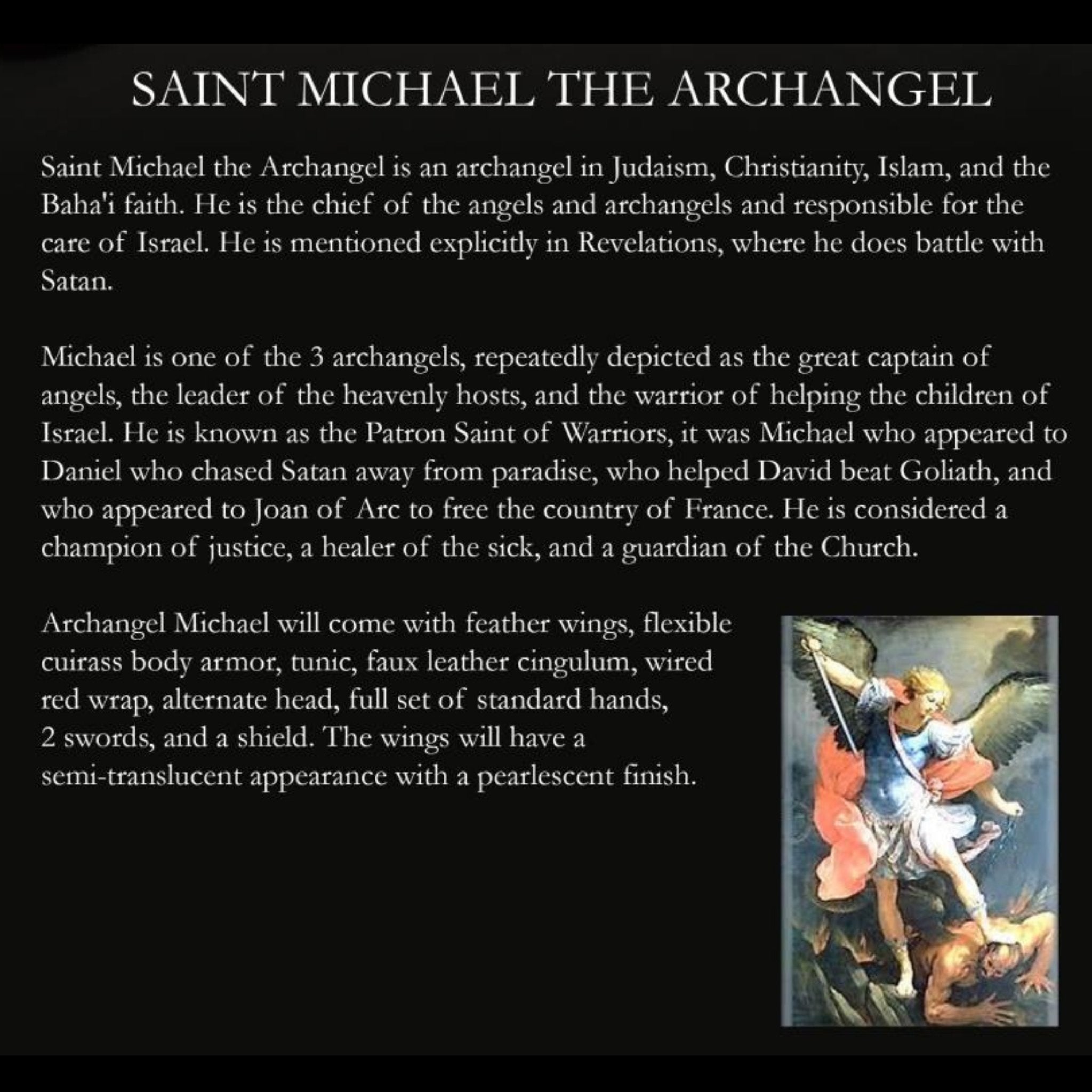 Biblical Adventures Saint Michael the Archangel、mySite、hgirdovlk