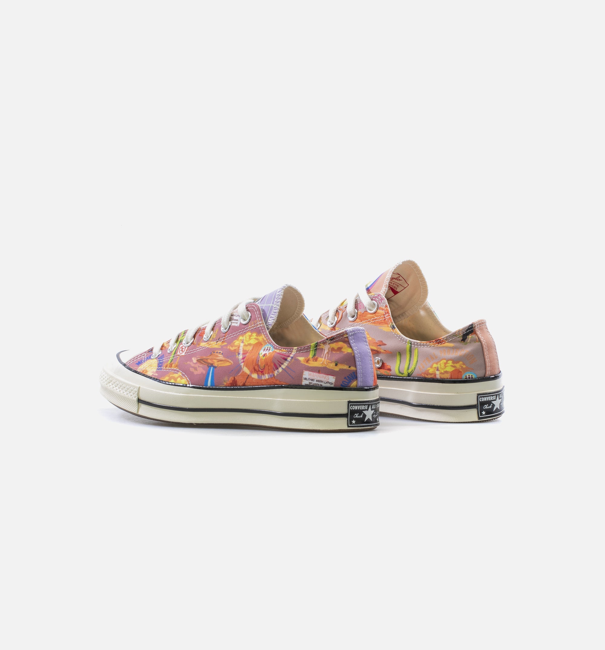 Chuck Taylor 70 Wild West Low Top Mens Shoe - Bone/Multi/Orange/Blue、mySite、dreamappss