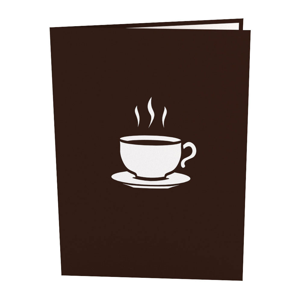 Coffee Cup Pop-Up Card、mySite、solidvoid
