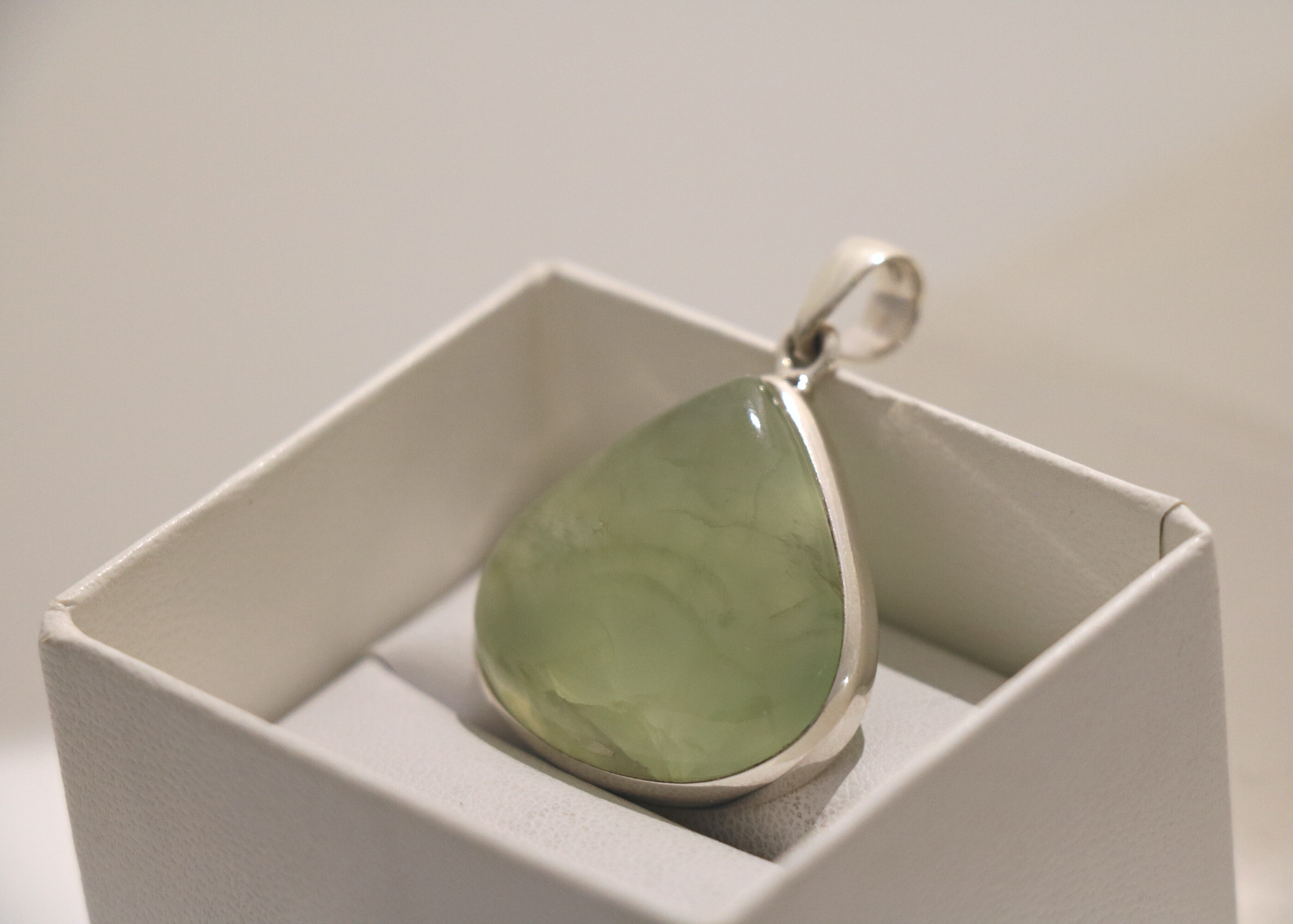 Prehnite Pendant (Sterling Silver)、mySite、topwebapps