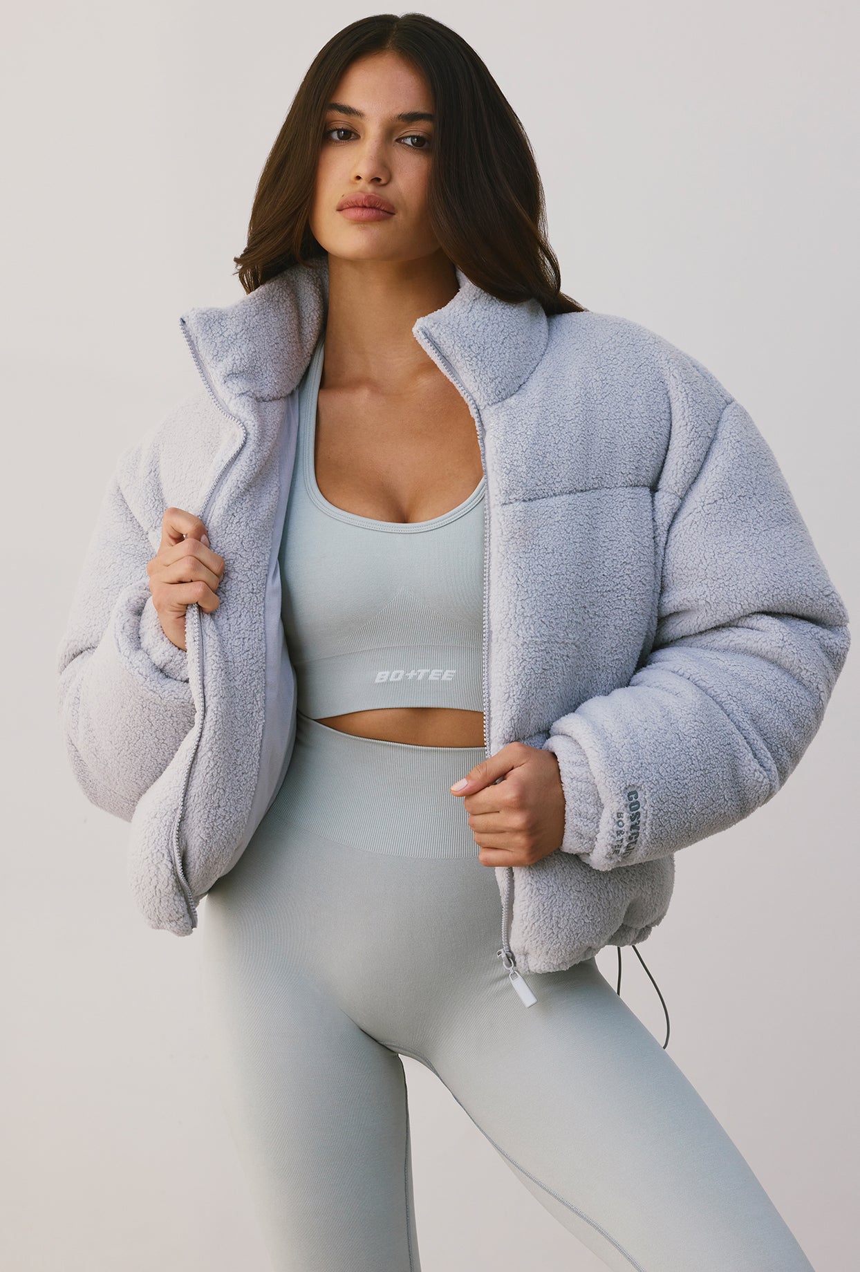 Puffer Jacket in Fog、mySite、solidvoid