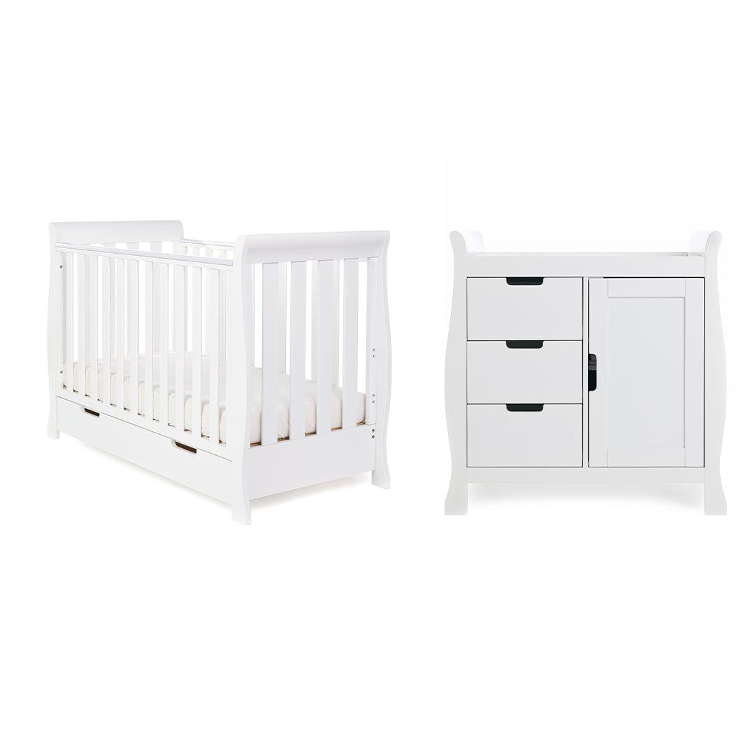  Obaby Stamford Mini 2 Piece Room Set - White、mySite、merchandisen