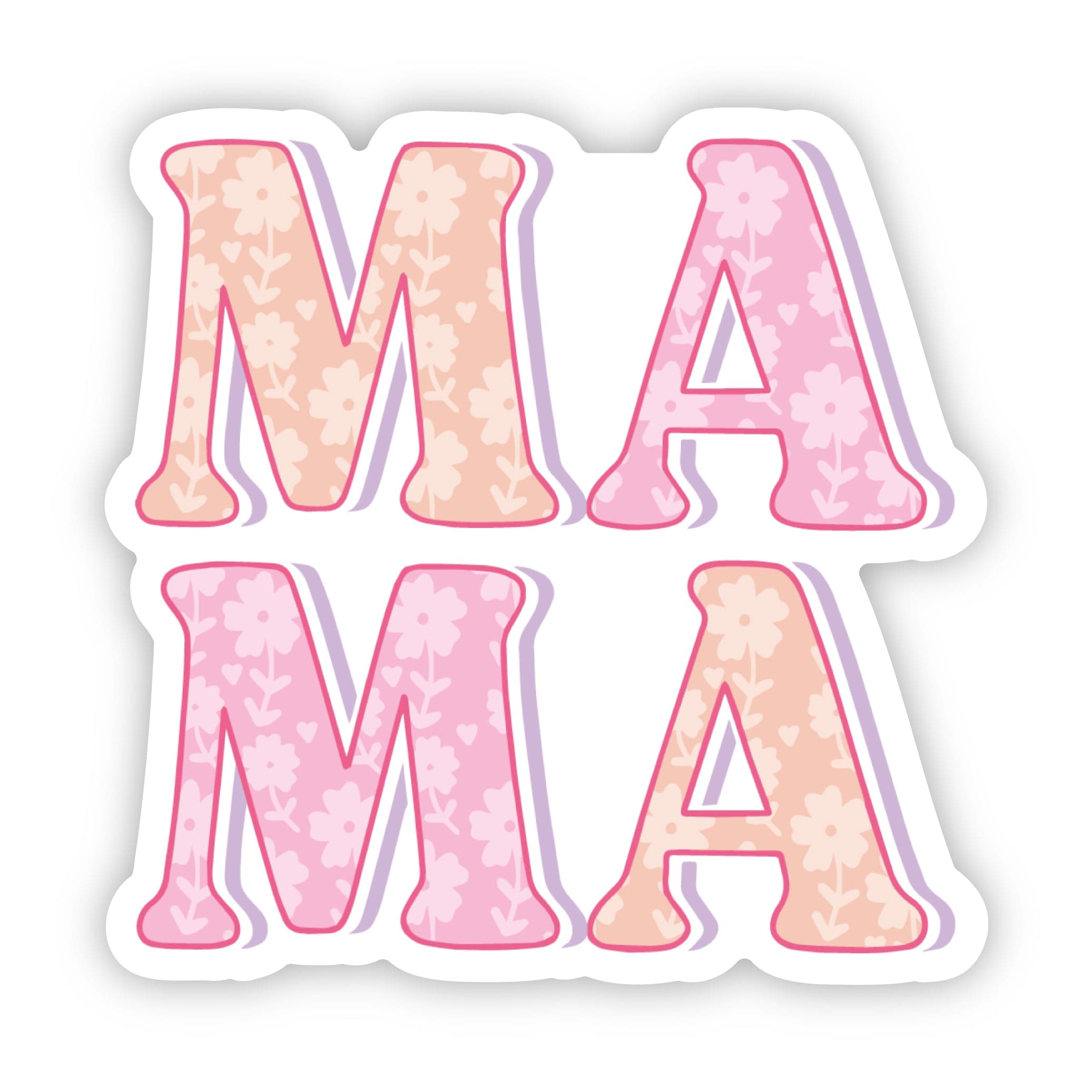  MAMA Bold Lettering Sticker、mySite、elrpsem3k