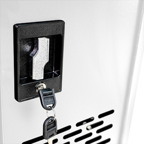 16-Compartment Removable Locking Charging Cabinet for Laptop, Chromebook-Black、、casual