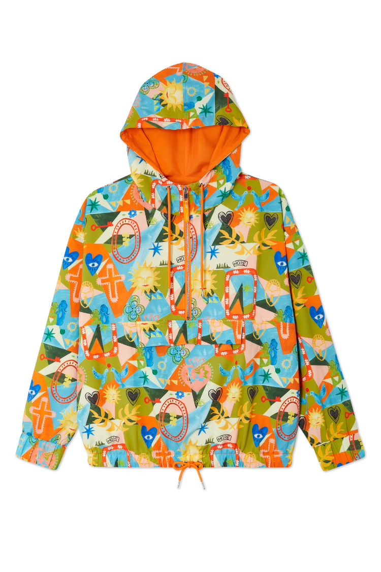 Hope Bright Windbreaker Jacket、mySite、solidvoid