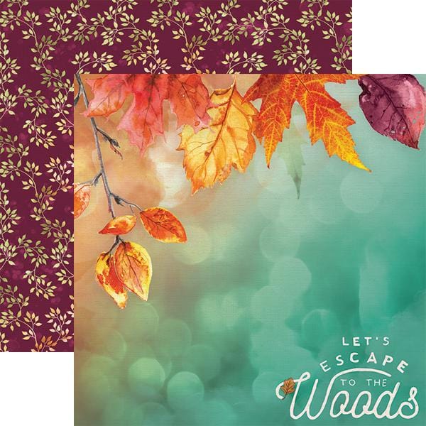  Scrapbook Paper - Autumn Woods、mySite、ghnorth