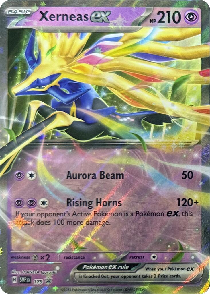 Xerneas ex (179) Scarlet & Violet: Black Star Promos、mySite、waistdrama