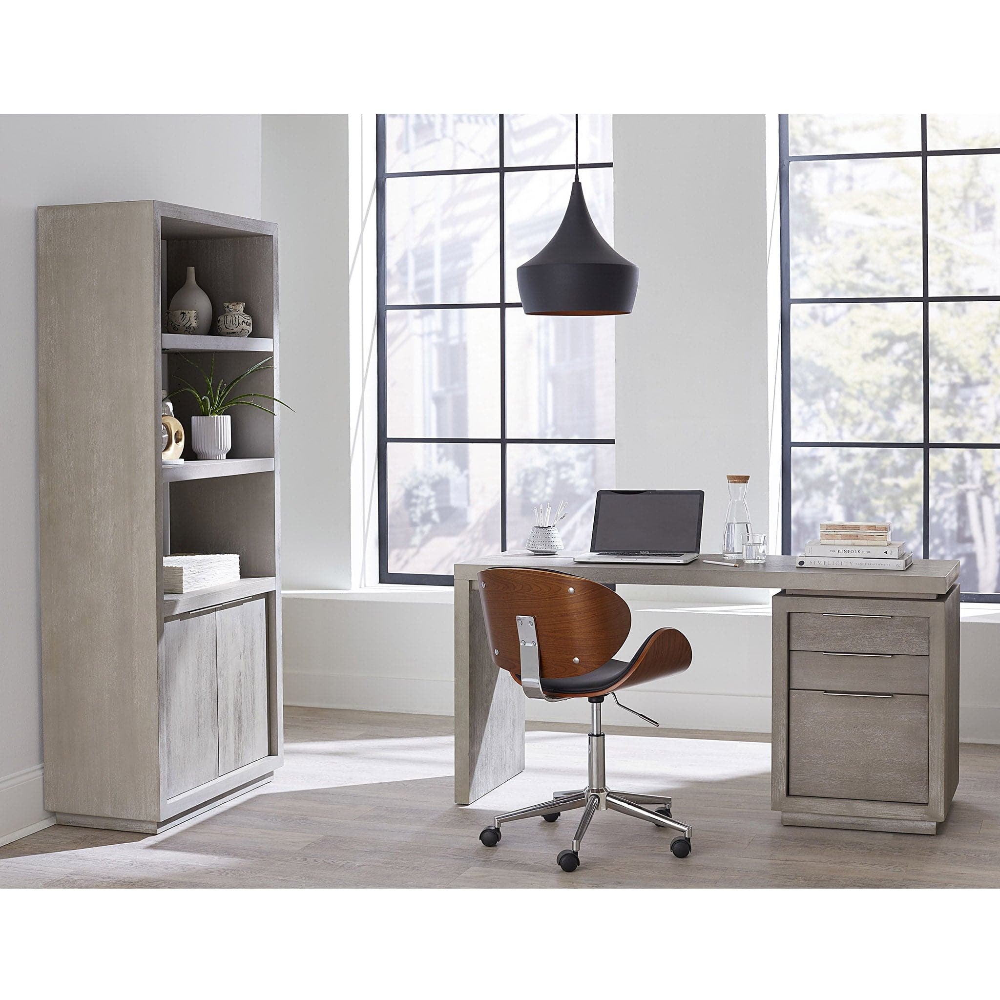 Oxford Single Pedestal Desk、mySite、neckold