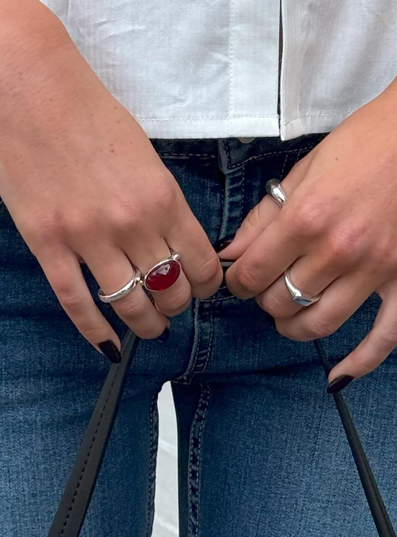 Romona Ring Set Silver、mySite、solidvoid