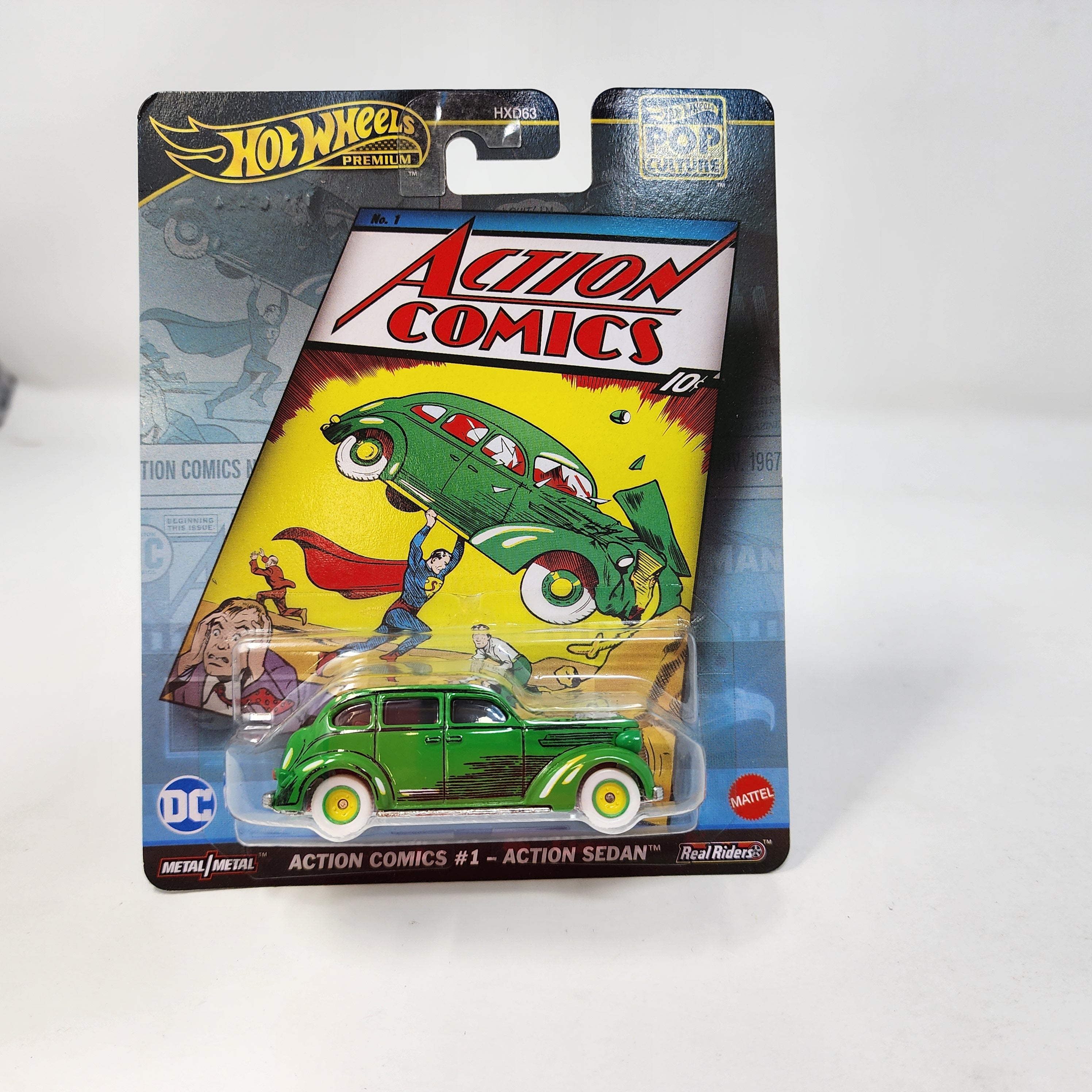 Action Sedan Superman Action Comics * 2024 Hot Wheels Pop Culture Case F、mySite、hgirdovlk