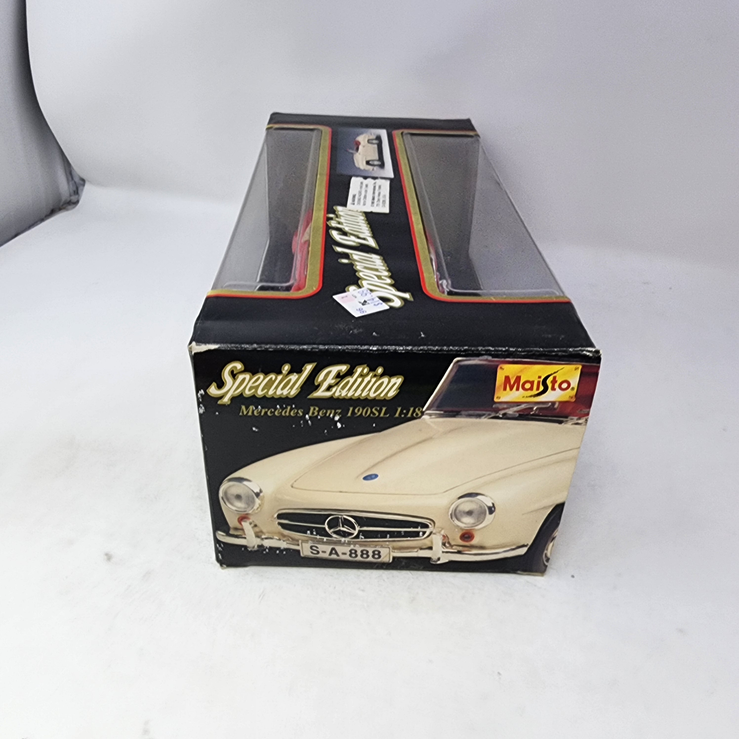 Mercedes-Benz 190SL * RED * Maisto Special Edition 1/18 Scale、mySite、hgirdovlk