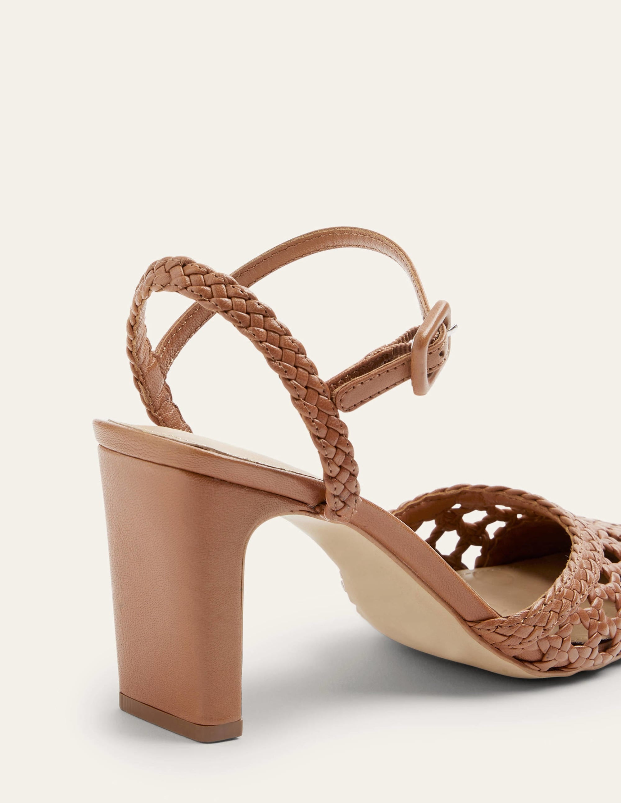  Ellie Woven Slingback Heels-Tan、mySite、ashleygrahame
