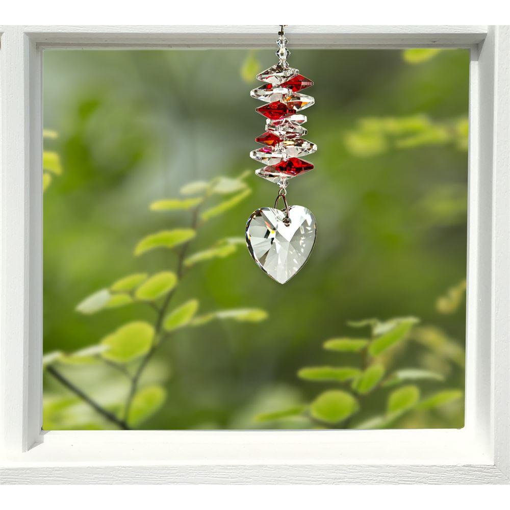 Crystal Cascade - Heart & Ice Suncatchers、mySite、g9winljtr
