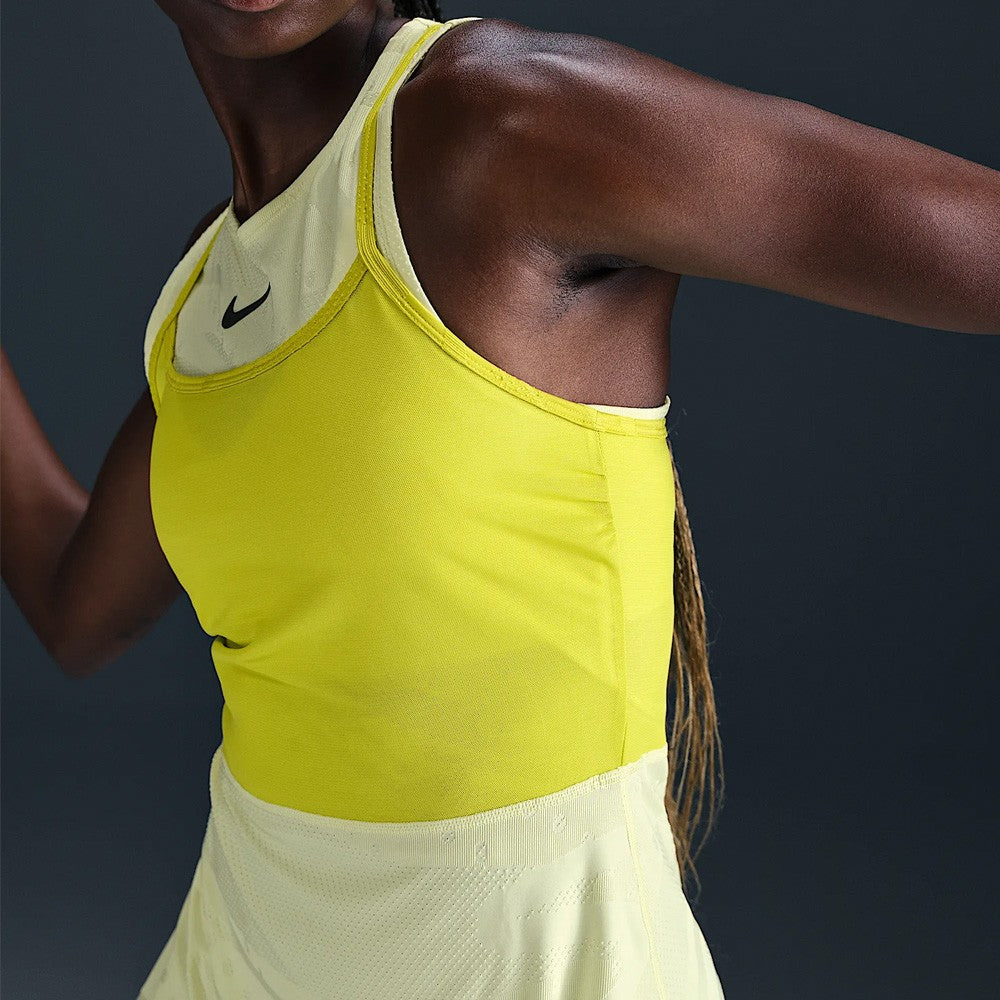 Nike Women's Slam Melbourne Dress - Luminous Green、mySite、neckold