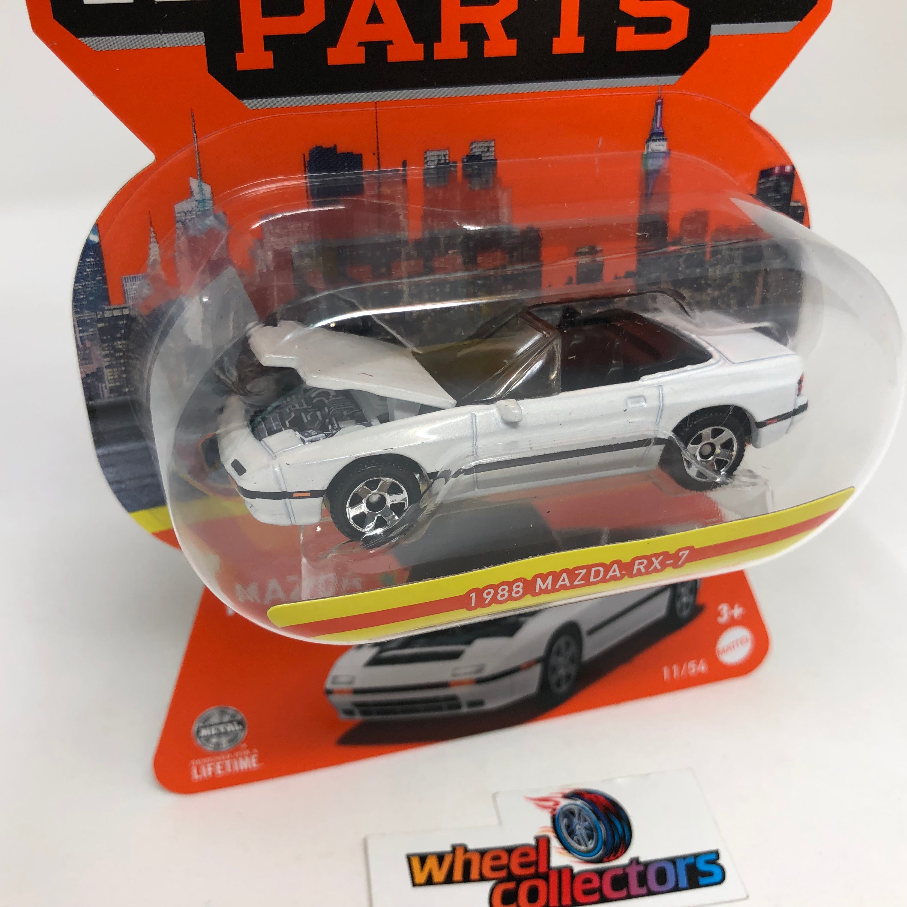1988 Mazda RX-7 #11 * White * 2023 Matchbox Moving Parts Case F、mySite、hgirdovlk