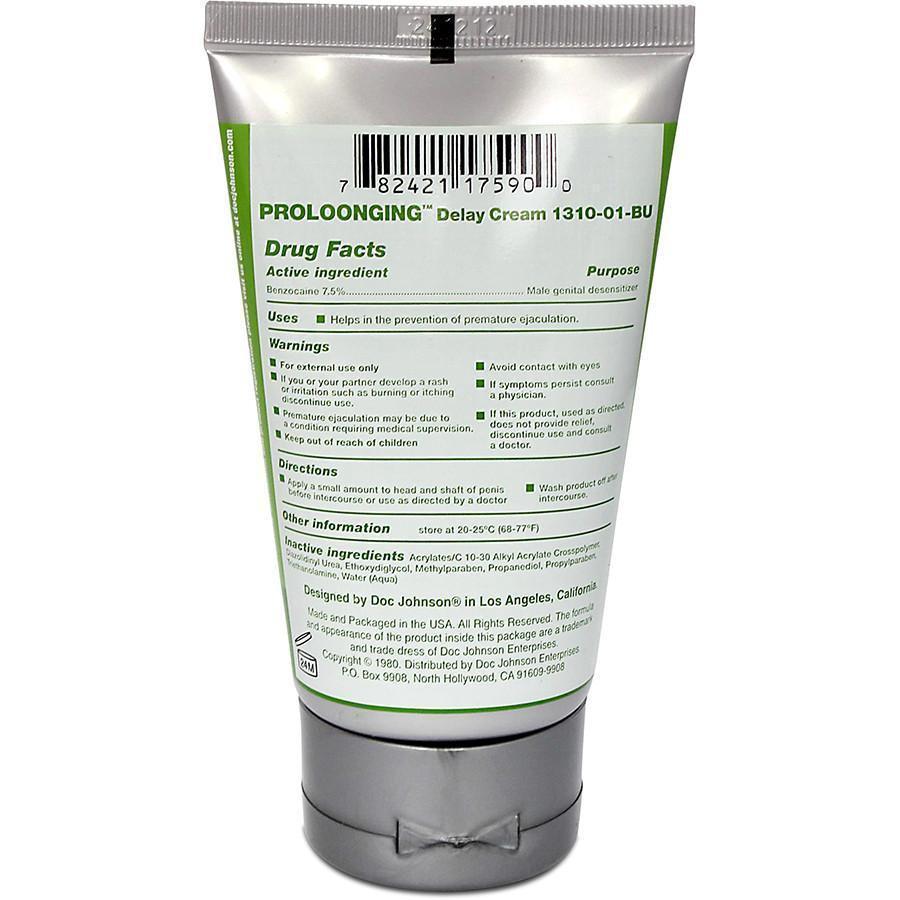 Proloonging Male Ejaculation Delay Cream 2 oz、mySite、bottomscart