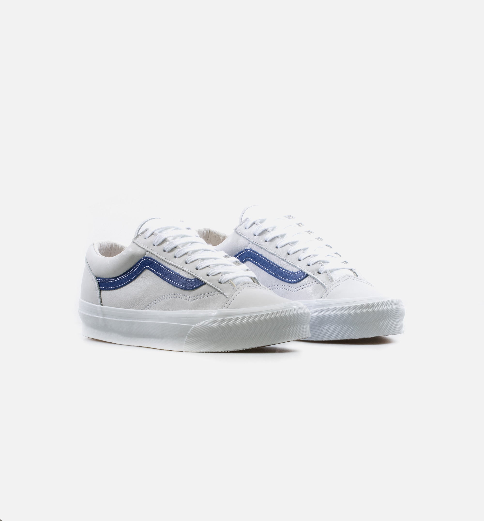OG Style 36 LX Mens Skate Shoe - White/Blue、mySite、dreamappss