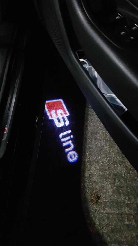 2x Audi door light (plug&play)、mySite、nflplayoffbracketp