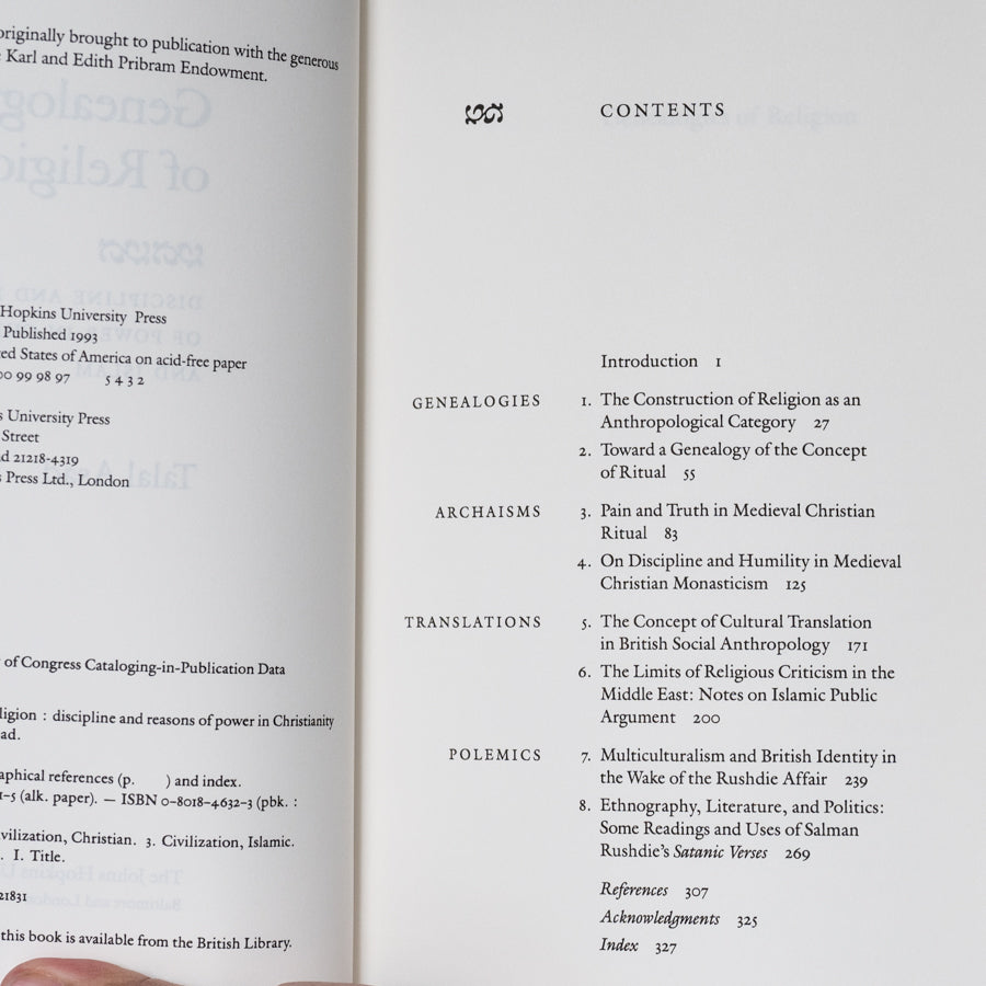 Genealogies of Religion、mySite、topwebapps