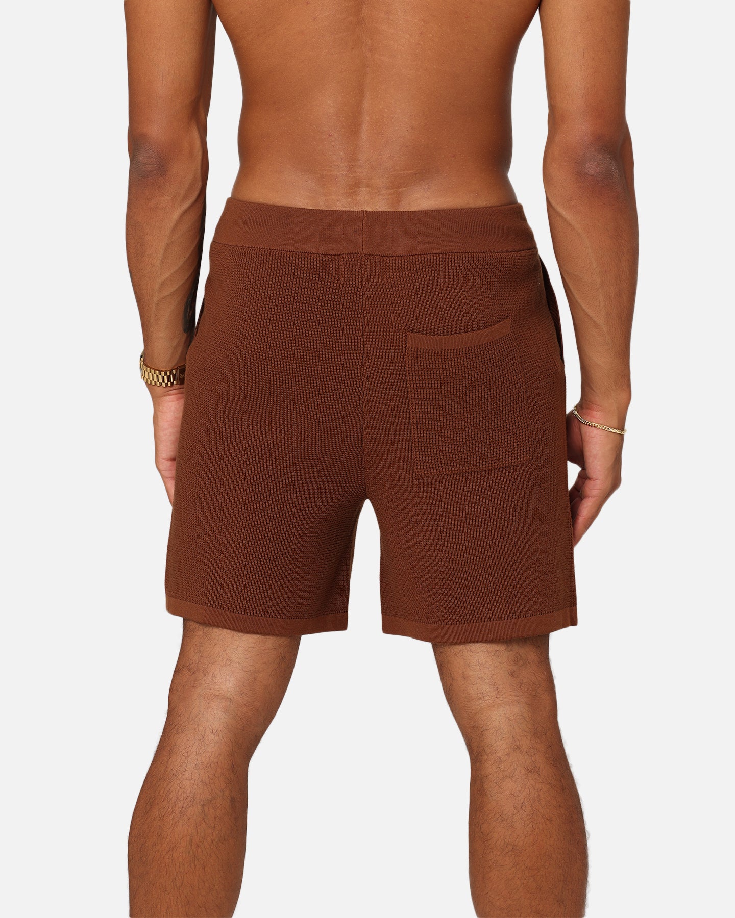 XXIII Zyair Knit Rib Shorts Brown、mySite、zt4zffjzw
