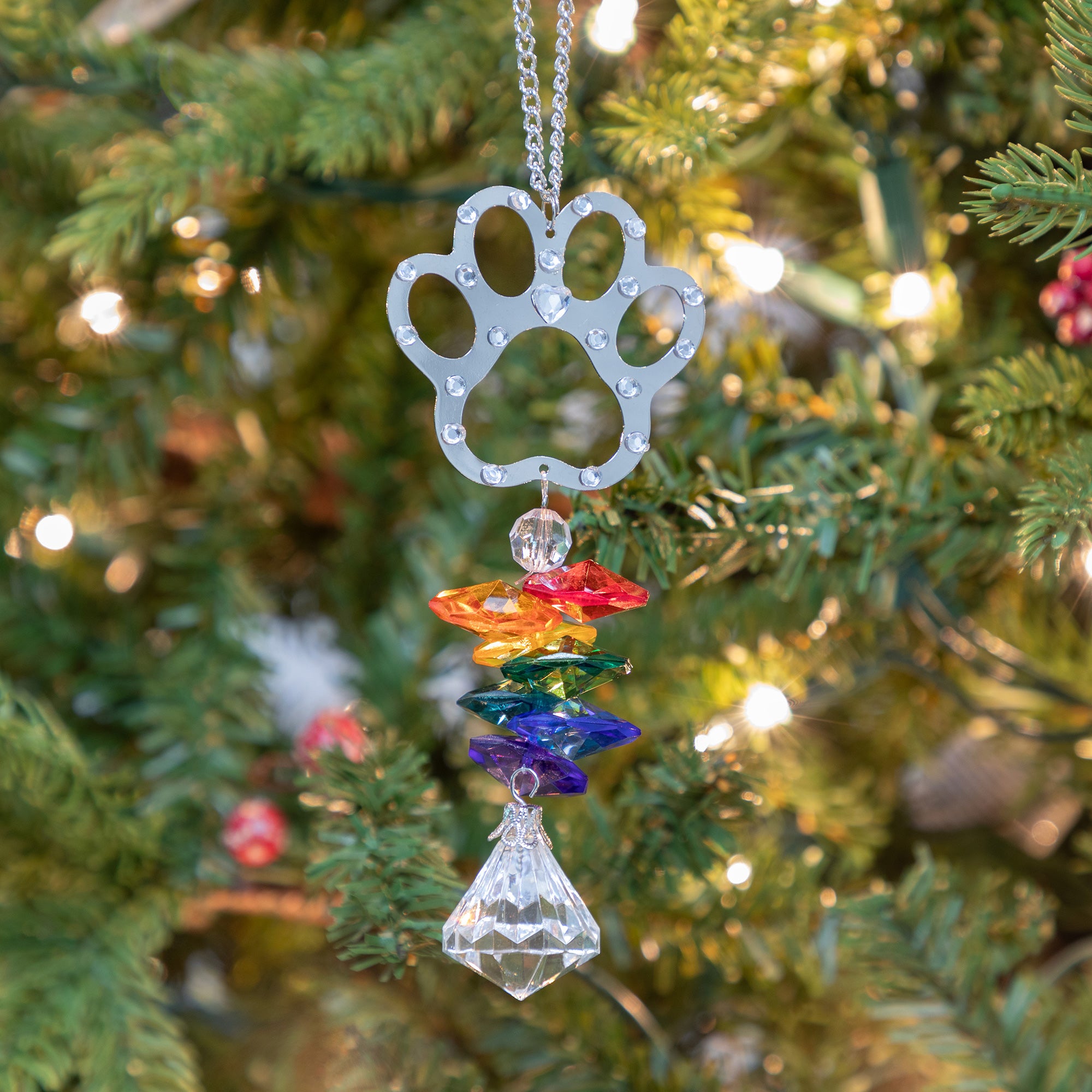Rainbows & Paws Ornament、mySite、camillekostekn