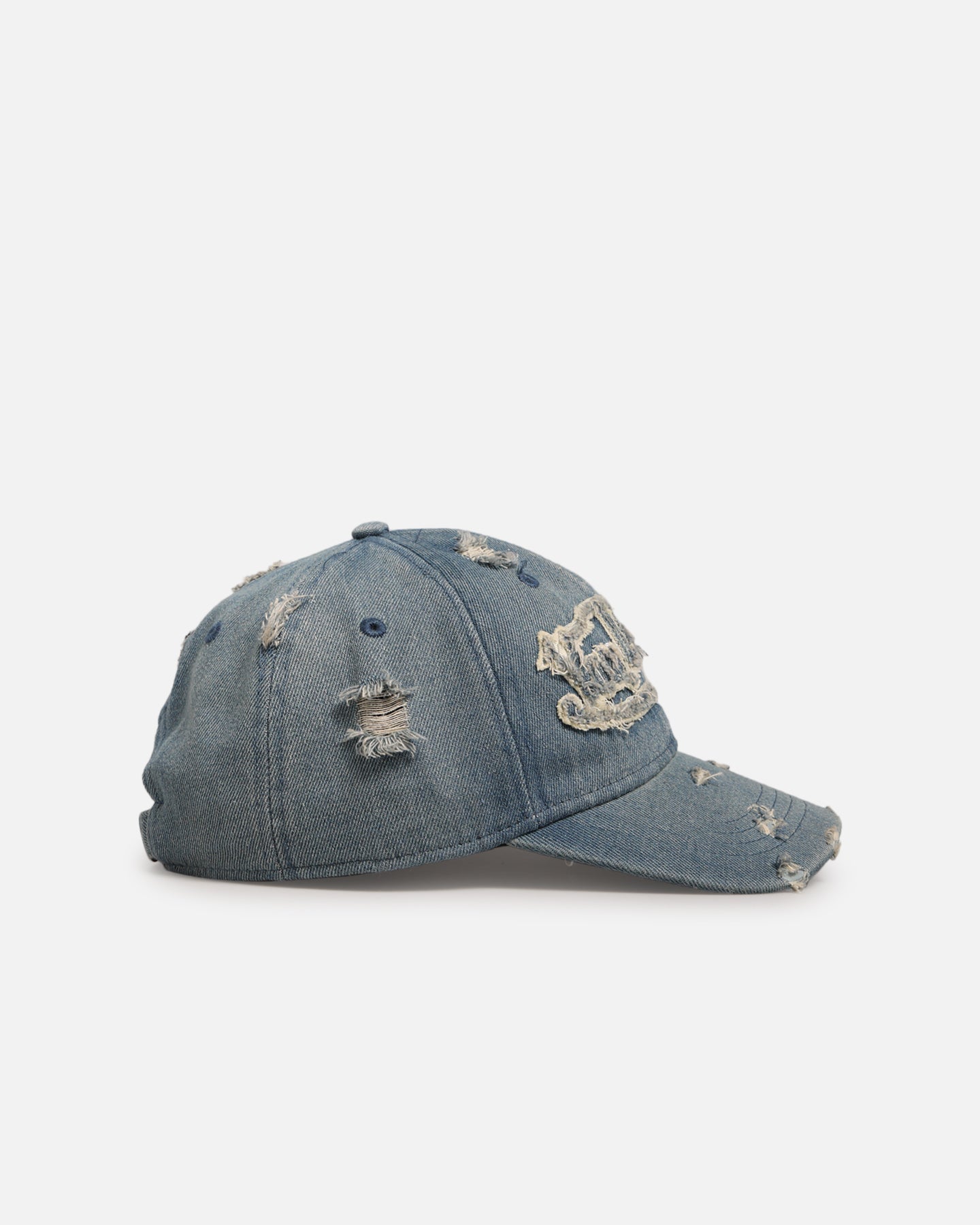 Von Dutch Washed Denim Strapback Hat Light Blue Acidwash、mySite、zt4zffjzw