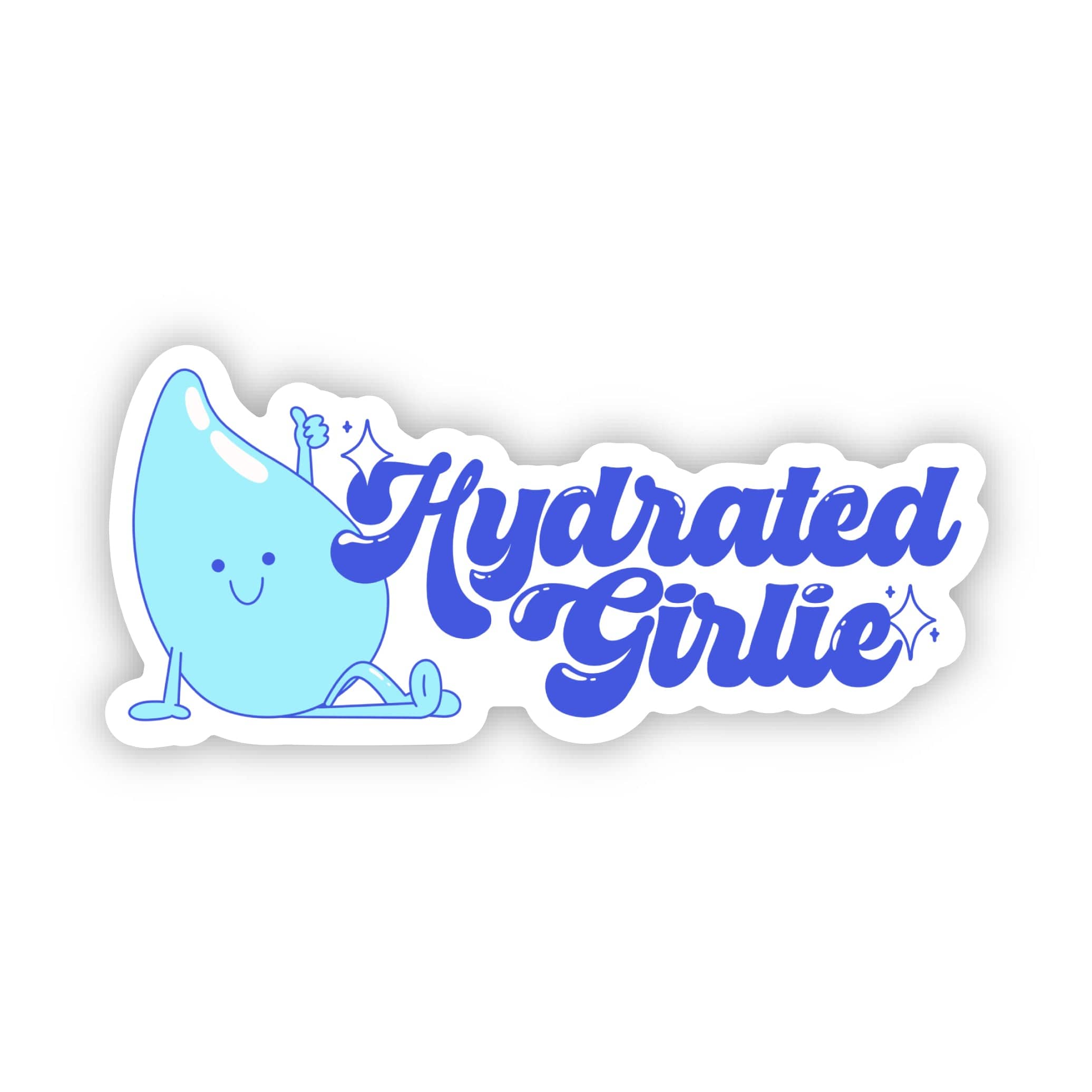  Hydrated Girlie Positive Water Sticker、mySite、ghnorth