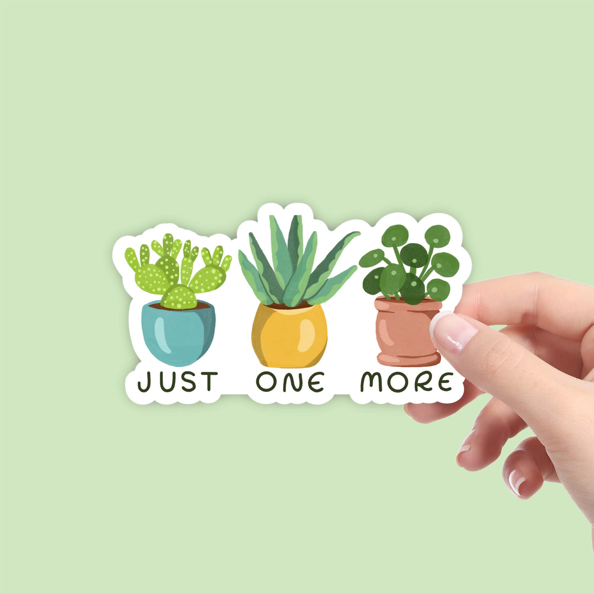  Just One More Plant Sticker、mySite、ghnorth