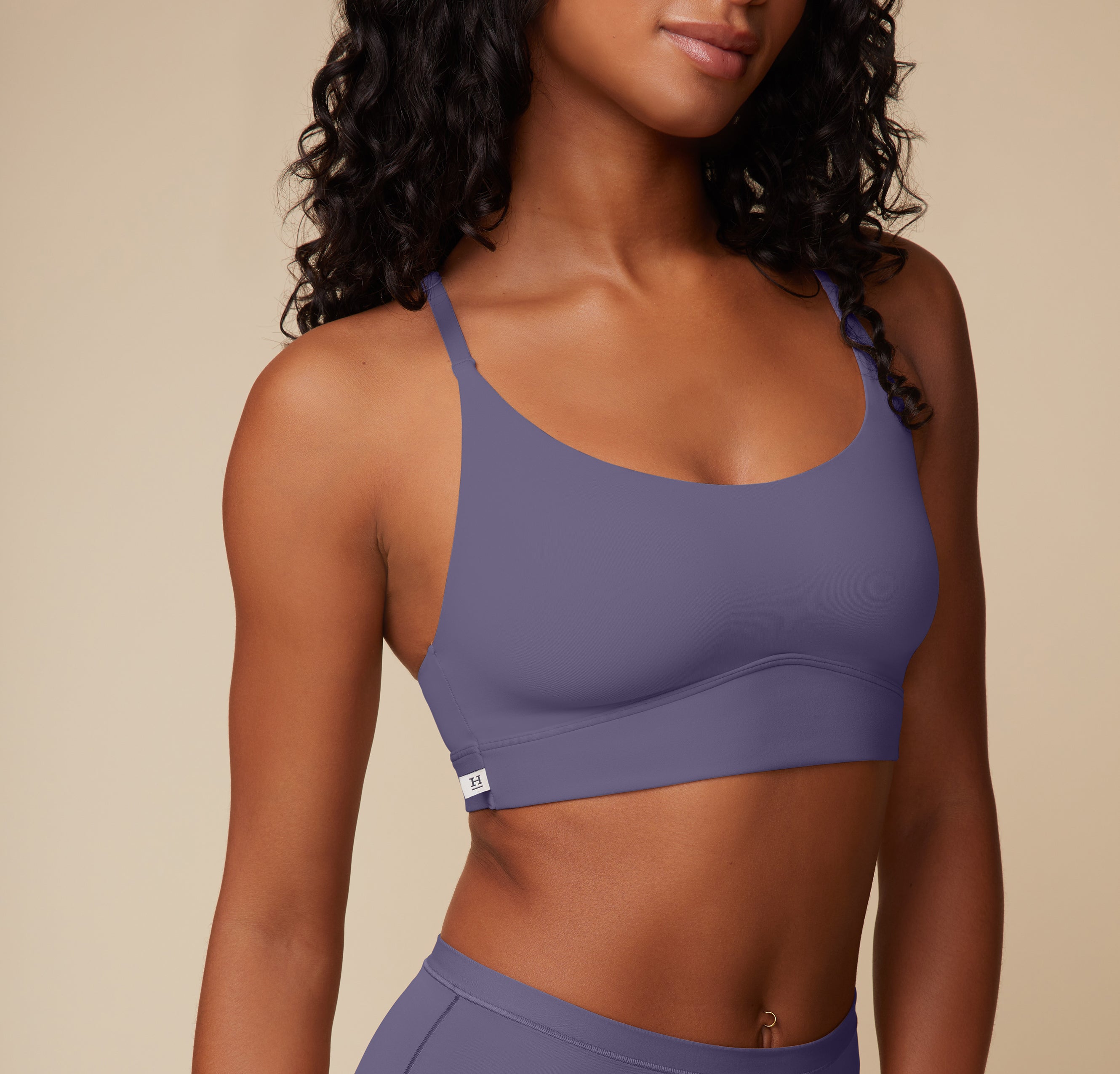 Bliss Racerback Bralette - Overcast、mySite、bengalsvssteelers