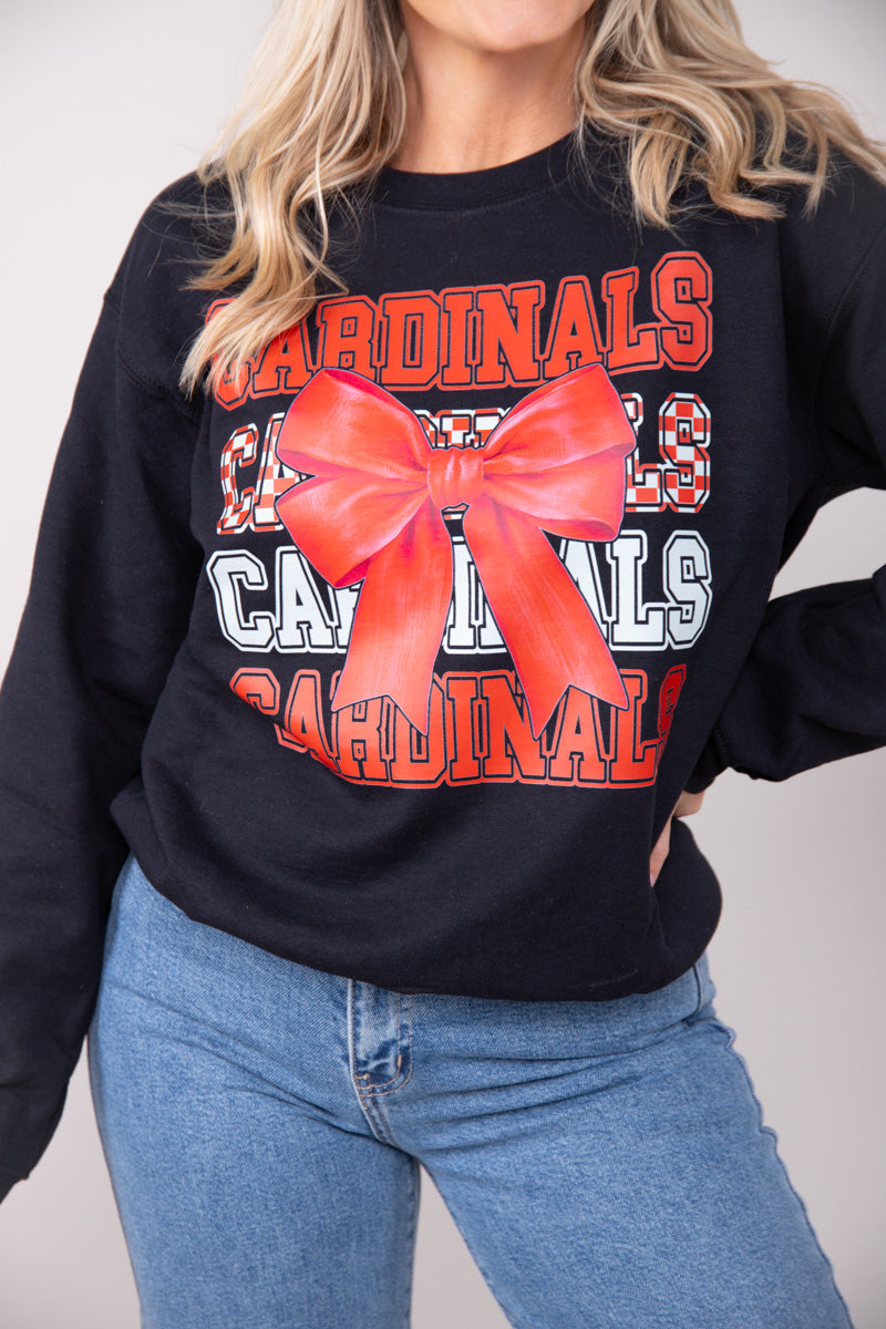 Cardinals Bow Game Day Sweatshirt、mySite、hinf8tx79