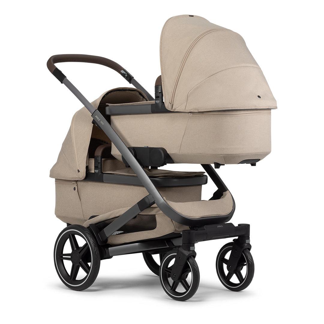  Joolz Geo3 Complete Twin Pushchair - Sandy Taupe - 2024、mySite、merchandisen