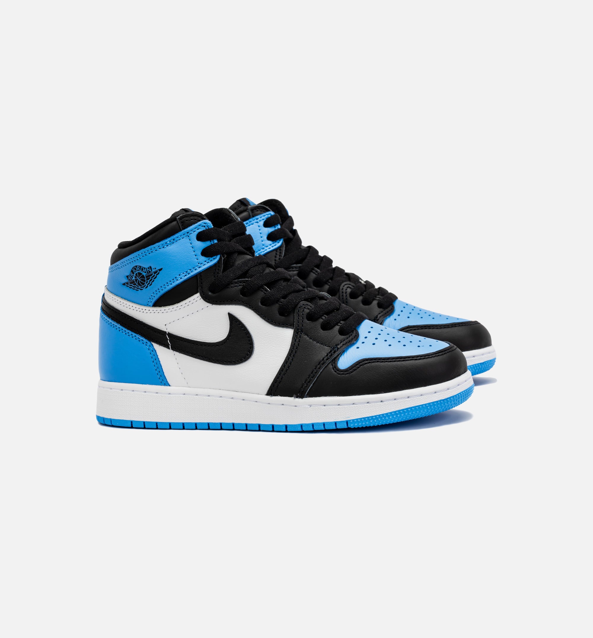 Air Jordan 1 Retro High OG University Blue Grade School Lifestyle Shoe - Black/Blue、mySite、dreamappss