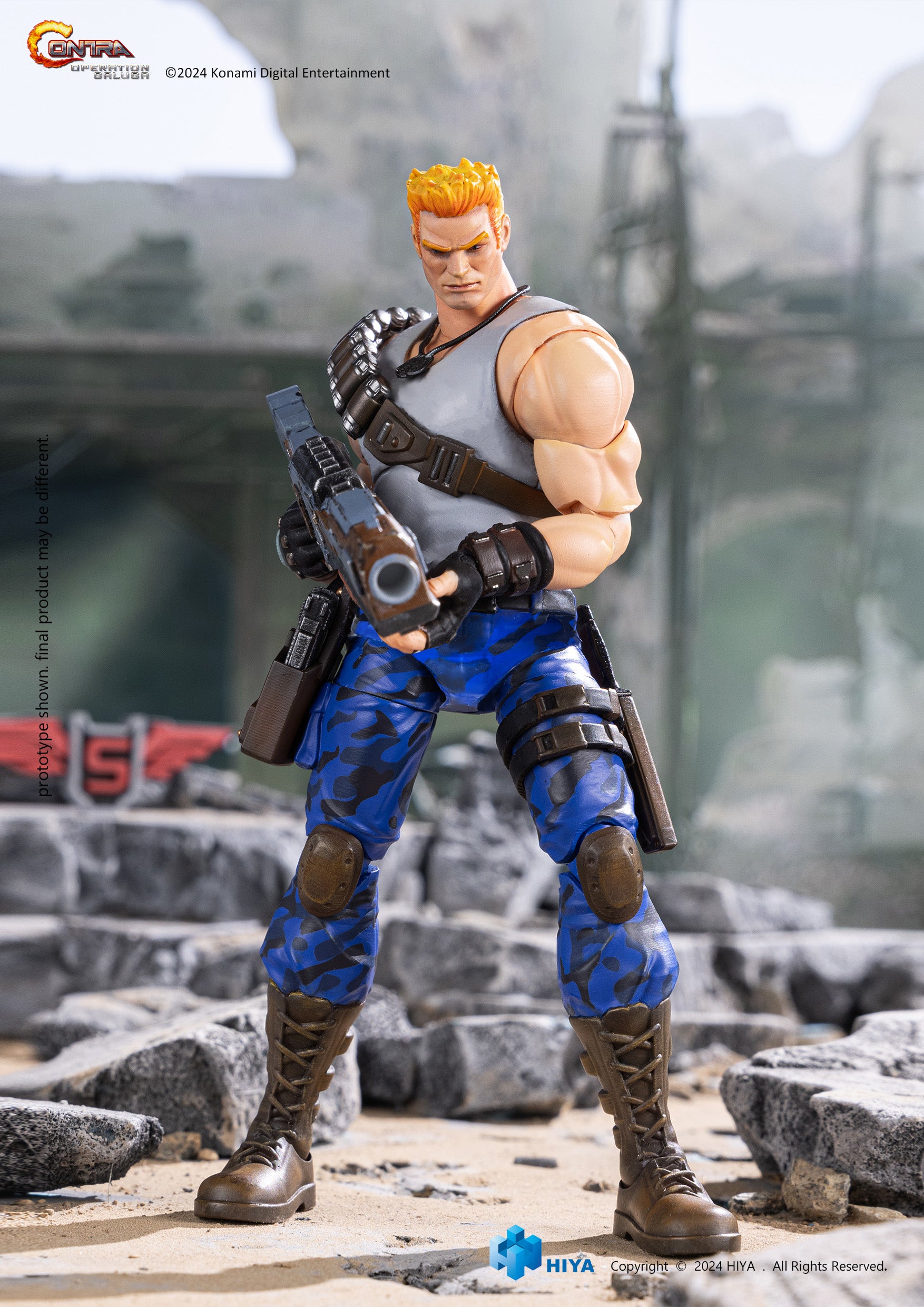 Hiya Exquisite Basic Series Contra Operation Galuga Bill Rizer (1:12 Scale)、mySite、hgirdovlk