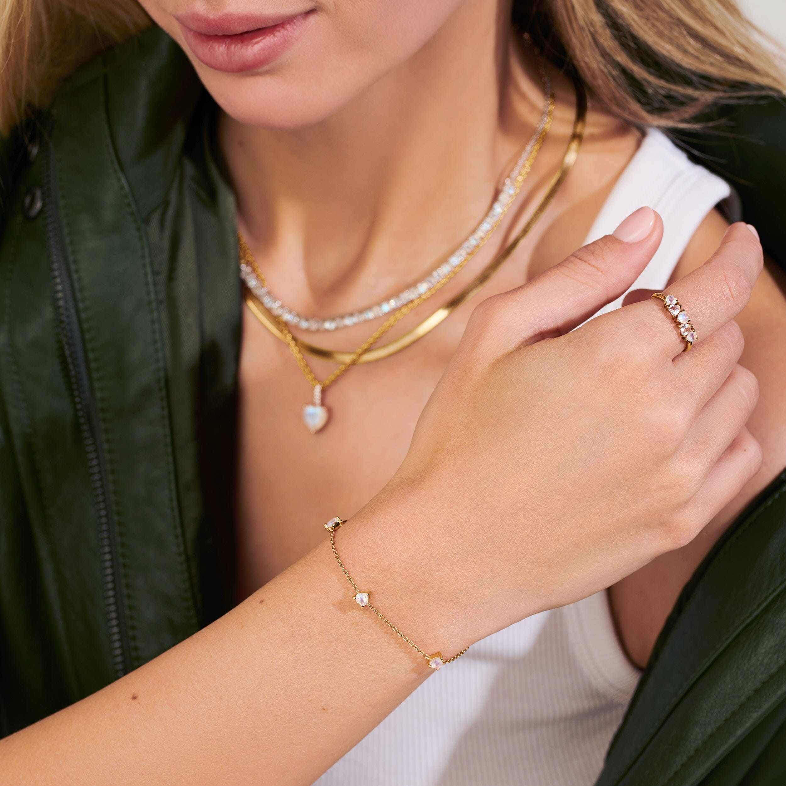 Moonstone Bracelet - Never Without You、mySite、hinf8tx79