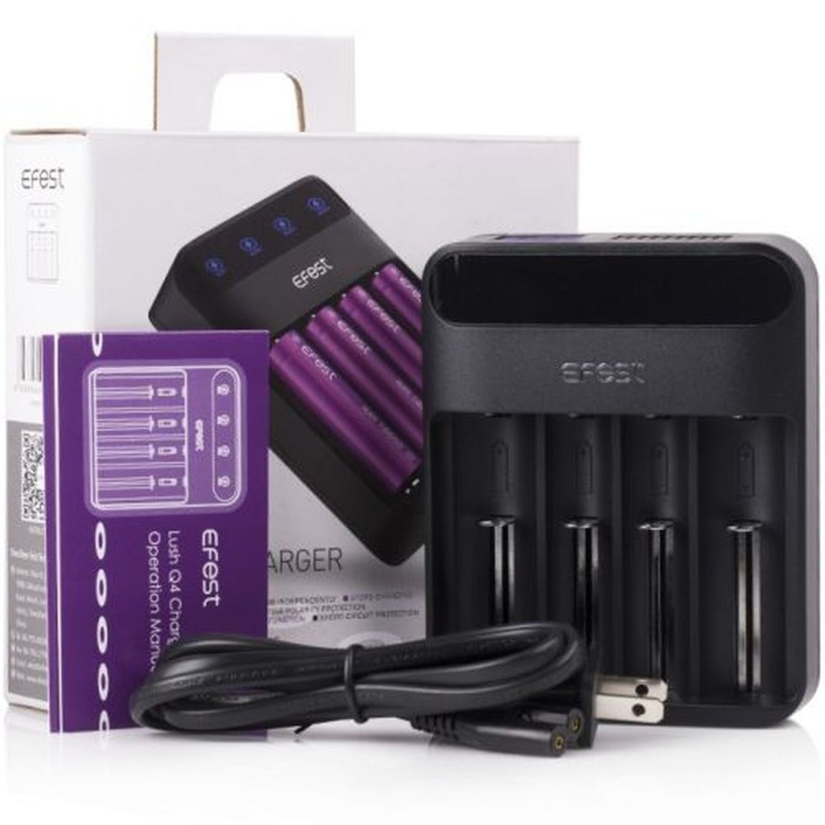 Efest Lush Q4 Intelligent Battery Charger、mySite、zt4zffjzw