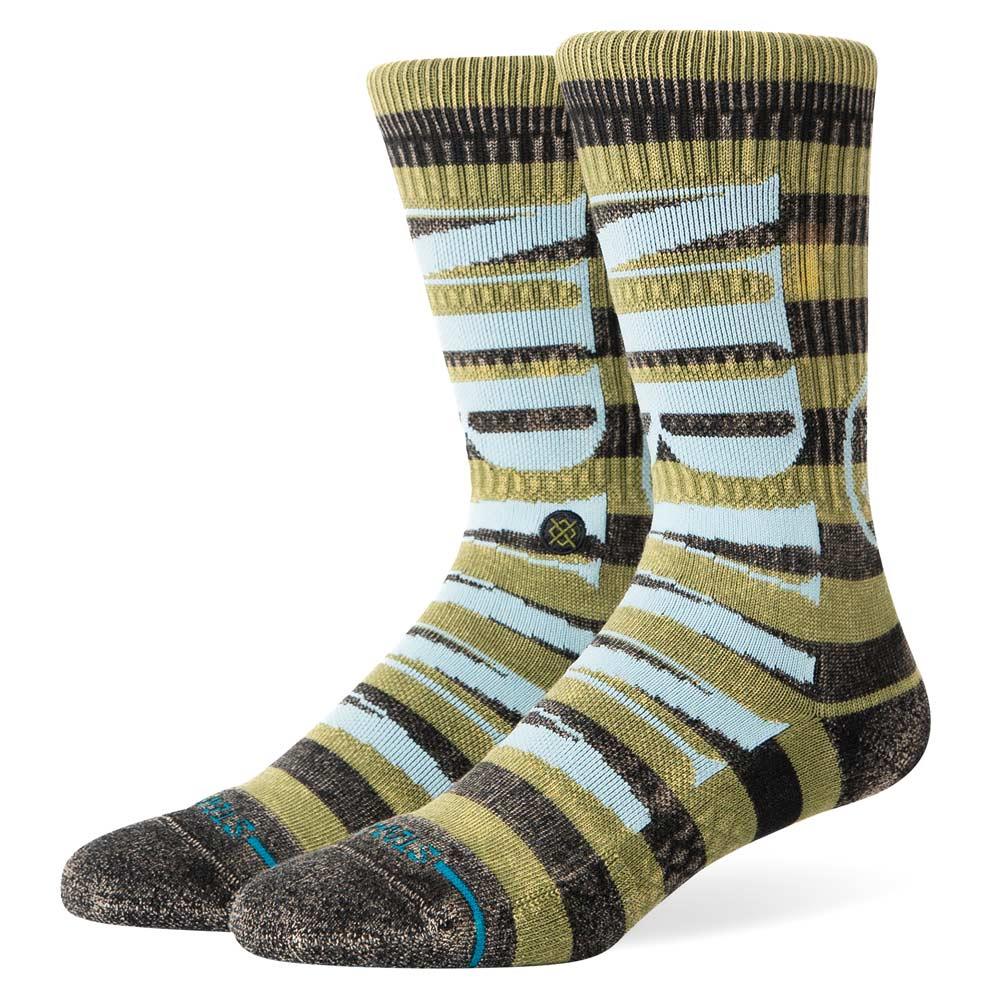  Stance Nirvana Socks - Green - Large、mySite、merchandisen