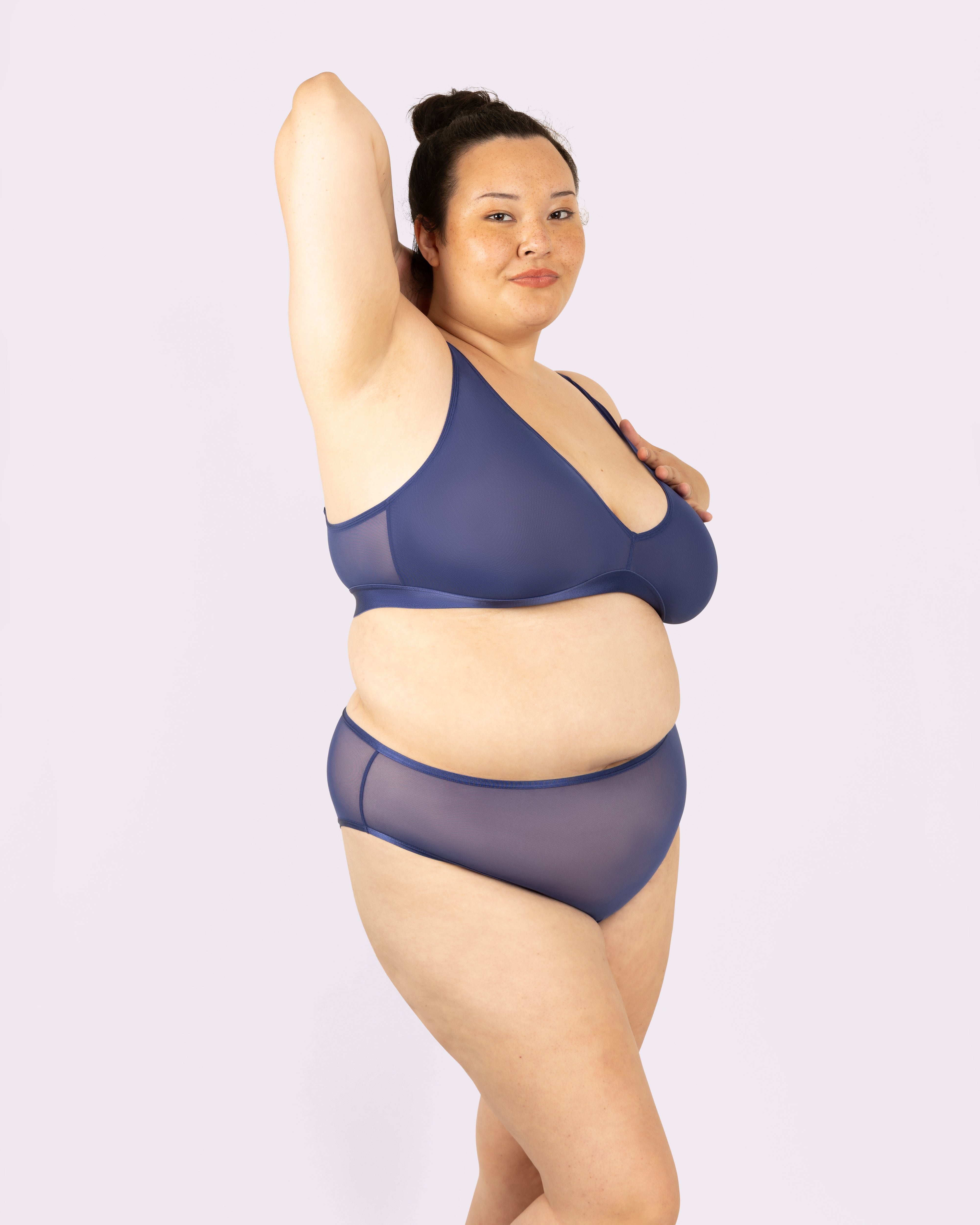 Silky Mesh Plunge Bralette | Silky Mesh | Archive (Dolphin)、mySite、bengalsvssteelers