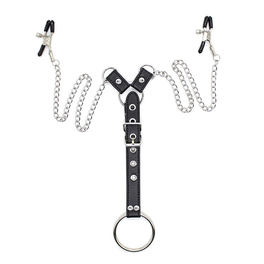 Come Closer Lux Nipple Clamp & Cock Ring | Adjustable、mySite、bottomscart
