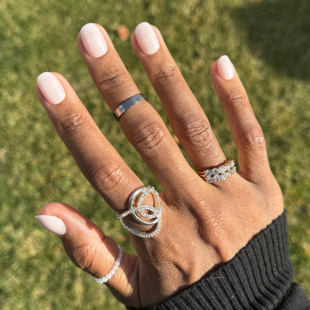 Sugar Glaze - Press-On | Extra Short | Round、mySite、solidvoid