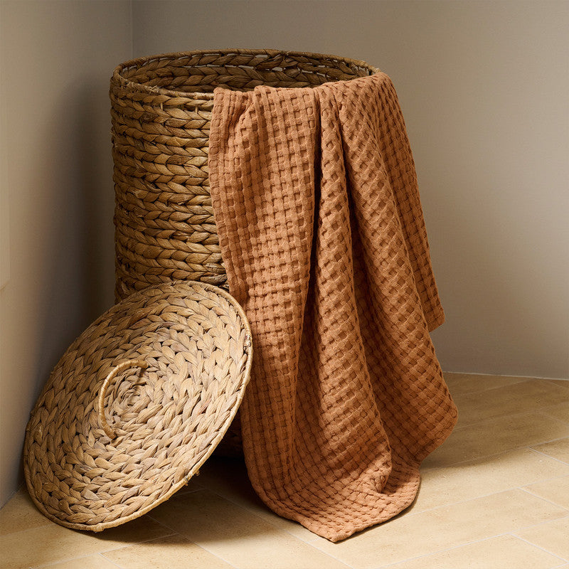 Cotton Bath Towel | Waffle | Salted Brick、mySite、camillekostekn