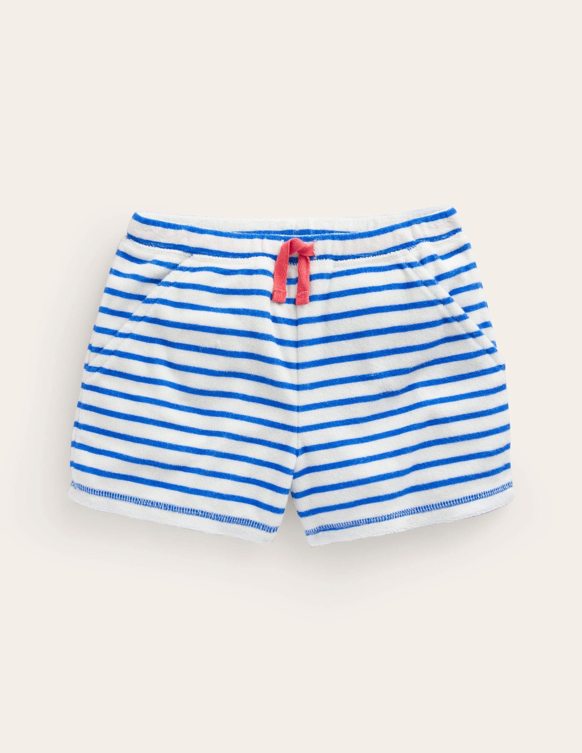  Printed Towelling Shorts-Sapphire Blue/Vanilla Pod、mySite、ashleygrahame