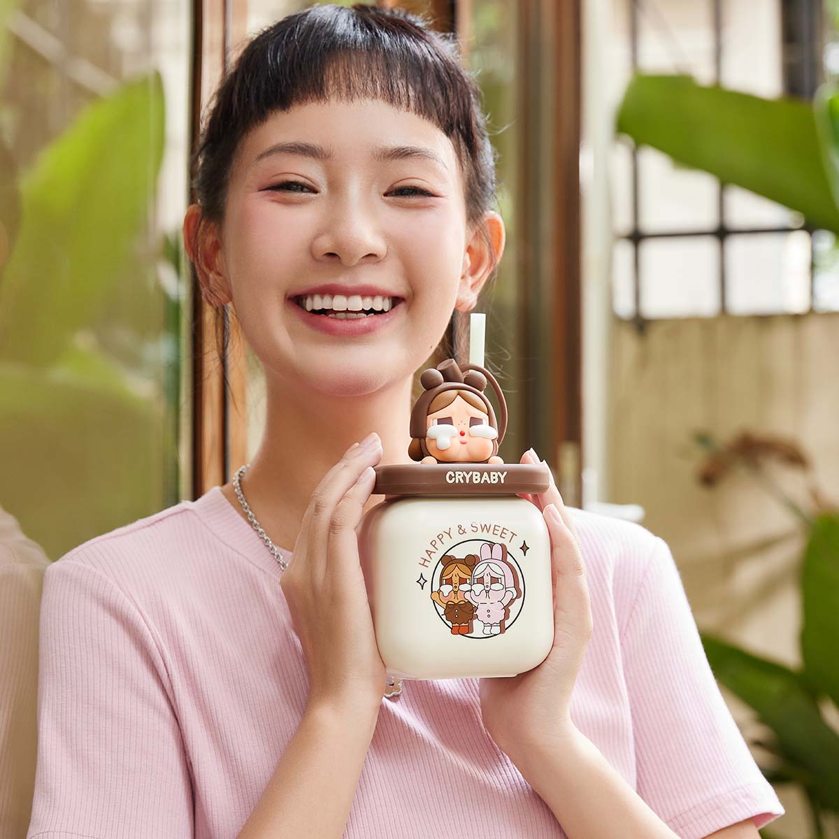  POP MART CRYBABY Crying Again Series-Straw Cup、mySite、greenlandpopulation